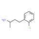 3-(2-Chloro-phenyl)-1-methyl-propylamine - chemical structure image