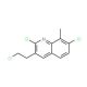 3-(2-Chloroethyl)-2,7-dichloro-8-methylquinoline (CAS 948291-91-6) - chemical structure image