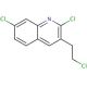 3-(2-Chloroethyl)-2,7-dichloroquinoline (CAS 948294-54-0) - chemical structure image
