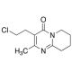 3-(2-Chloroethyl)-6,7,8,9-TH-2-methyl-4H-pyrido[1,2-a]pyrimidin-4-one (CAS 63234-80-0) - chemical structure image