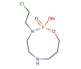 3-(2-Chloroethyl)octahydro-2-hydroxy-1,3,6,2-oxadiazaphosphonine 2-Oxide - chemical structure image