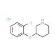 3-(2-Chlorophenoxy)piperidine hydrochloride - chemical structure image