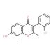 3-(2-chlorophenyl)-7-hydroxy-2,8-dimethyl-4H-chromen-4-one - chemical structure image
