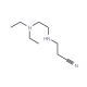 3-{[2-(Diethylamino)ethyl]amino}propanenitrile (CAS 41832-86-4) - chemical structure image