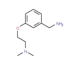 {3-[2-(dimethylamino)ethoxy]phenyl}methanamine - chemical structure image