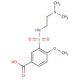 3-(2-Dimethylamino-ethylsulfamoyl)-4-methoxy-benzoic acid - chemical structure image