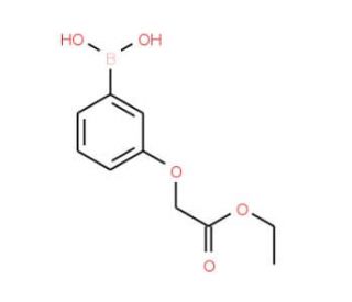 3-(2-Ethoxy-2-oxoethoxy)benzeneboronic acid (CAS 957062-63-4) - chemical structure image