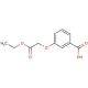 3-(2-ethoxy-2-oxoethoxy)benzoic acid - chemical structure image
