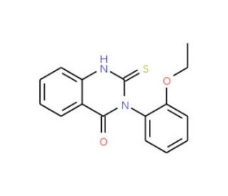 3-(2-Ethoxy-phenyl)-2-mercapto-3H-quinazolin-4-one (CAS 65141-61-9) - chemical structure image