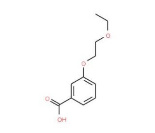 3-(2-Ethoxyethoxy)benzoic acid (CAS 898747-62-1) - chemical structure image