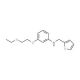3-(2-Ethoxyethoxy)-N-(2-furylmethyl)aniline - chemical structure image