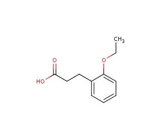 3-(2-ethoxyphenyl)propanoic acid (CAS 220285-28-9) - chemical structure image