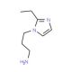 3-(2-Ethyl-imidazol-1-yl)-propylamine (CAS 2258-24-4) - chemical structure image