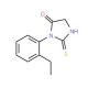 3-(2-ethylphenyl)-2-mercapto-3,5-dihydro-4H-imidazol-4-one - chemical structure image