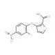 3-(2-Fluoro-4-nitrophenoxy)-2-thiophenecarboxylic acid - chemical structure image