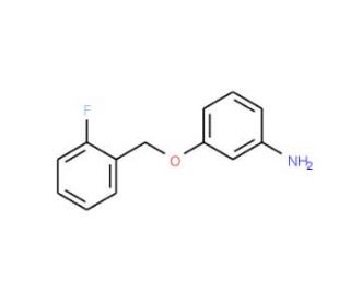 3-(2-Fluoro-benzyloxy)-phenylamine - chemical structure image