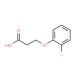 3-(2-Fluoro-phenoxy)-propionic acid (CAS 2967-72-8) - chemical structure image