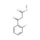 3-(2-Fluoro-phenyl)-3-oxo-propionic acid methyl ester (CAS 185302-86-7) - chemical structure image
