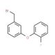 3-(2-Fluorophenoxy)benzyl bromide (CAS 242812-04-0) - chemical structure image