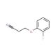 3-(2-fluorophenoxy)propanenitrile (CAS 111140-91-1) - chemical structure image