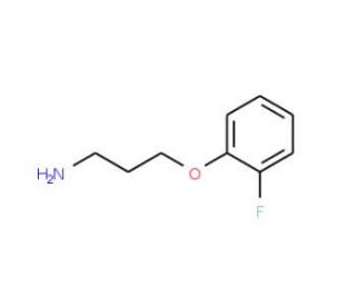[3-(2-Fluorophenoxy)propyl]amine (CAS 116735-67-2) - chemical structure image