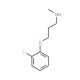 [3-(2-Fluorophenoxy)propyl]methylamine (CAS 883542-63-0) - chemical structure image