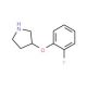 3-(2-Fluorophenoxy)pyrrolidine (CAS 946681-67-0) - chemical structure image