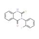 3-(2-Fluorophenyl)-2-thioxo-2,3-dihydro-4(1H)-quinazolinone (CAS 23892-21-9) - chemical structure image