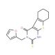 3-(2-furylmethyl)-2-mercapto-5,6,7,8-tetrahydro[1]benzothieno[2,3-d]pyrimidin-4(3H)-one - chemical structure image