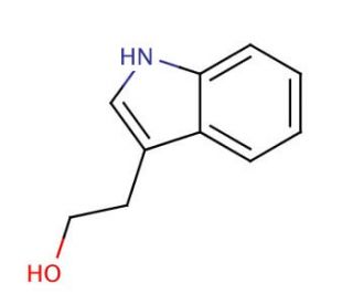 3-(2-Hydroxyethyl)indole (CAS 526-55-6) - chemical structure image