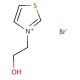 3-(2-Hydroxyethyl)thiazolium bromide (CAS 103768-99-6) - chemical structure image