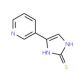 3-(2-Mercapto-1H-imidazol-4-yl)pyridine - chemical structure image