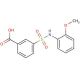 3-(2-Methoxy-phenylsulfamoyl)-benzoic acid - chemical structure image