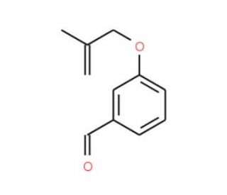 3-(2-Methyl-allyloxy)-benzaldehyde (CAS 38002-95-8) - chemical structure image