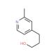 3-(2-Methyl-pyridin-4-yl)-propan-1-ol - chemical structure image