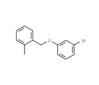 3-(2-Methylbenzyloxy)bromobenzene (CAS 845866-53-7) - chemical structure image