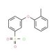 3-(2-Methylphenoxy)benzenesulphonyl chloride - chemical structure image
