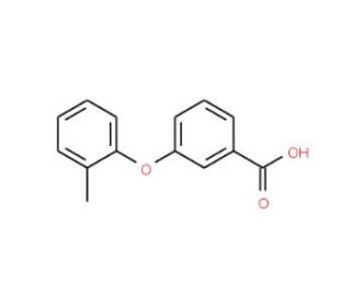 3-(2-Methylphenoxy)benzoic acid - chemical structure image