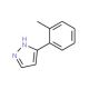 3-(2-Methylphenyl)-1H-pyrazole (CAS 59843-49-1) - chemical structure image