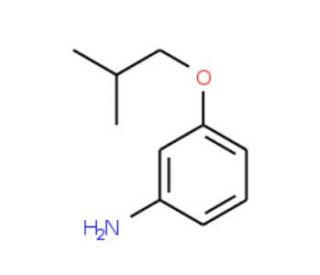 3-(2-methylpropoxy)aniline (CAS 37532-43-7) - chemical structure image