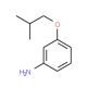 3-(2-methylpropoxy)aniline (CAS 37532-43-7) - chemical structure image