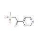 3-(2-Methylsulphonylacetyl)pyridine (CAS 27302-95-0) - chemical structure image