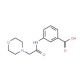 3-(2-Morpholin-4-yl-acetylamino)-benzoic acid - chemical structure image