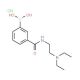 3-(2-N,N-Diethylaminoethylaminocarbonyl)phenylboronic acid, HCl (CAS 957061-01-7) - chemical structure image