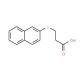 3-(2-Naphthylthio)propionic acid 的分子结构, CAS编号: 1141-45-3 3-(2-Naphthylthio)propionic acid (CAS 1141-45-3) - chemical structure image