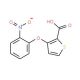 3-(2-Nitrophenoxy)-2-thiophenecarboxylic acid - chemical structure image