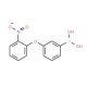 3-(2-Nitrophenoxy)phenylboronic acid (CAS 1072945-95-9) - chemical structure image