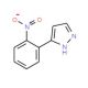 3-(2-Nitrophenyl)-1H-pyrazole (CAS 59844-05-2) - chemical structure image