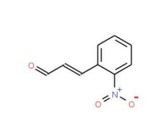 3-(2-nitrophenyl)acrylaldehyde (CAS 1466-88-2) - chemical structure image