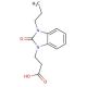 3-(2-oxo-3-propyl-2,3-dihydro-1H-benzimidazol-1-yl)propanoic acid - chemical structure image